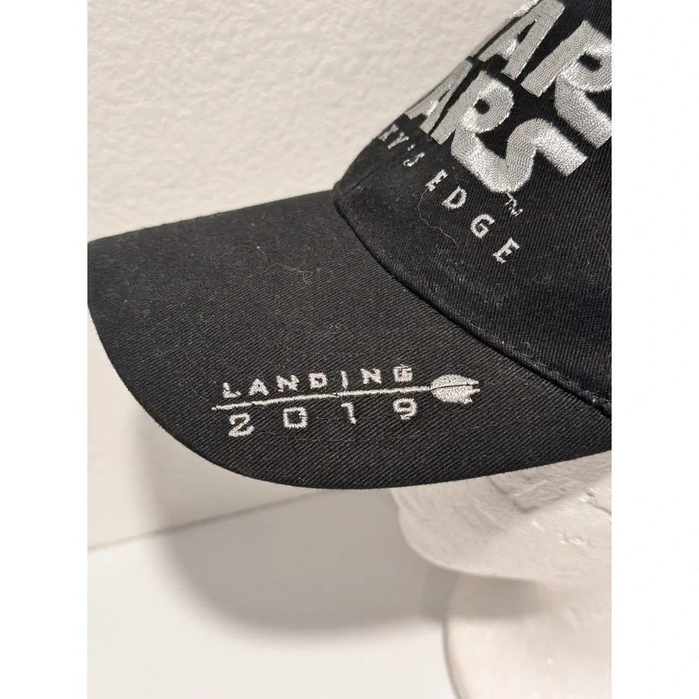 Star Wars Galaxys Edge Landing 2019 Promo Baseball Hat Cap Black Disney Parks